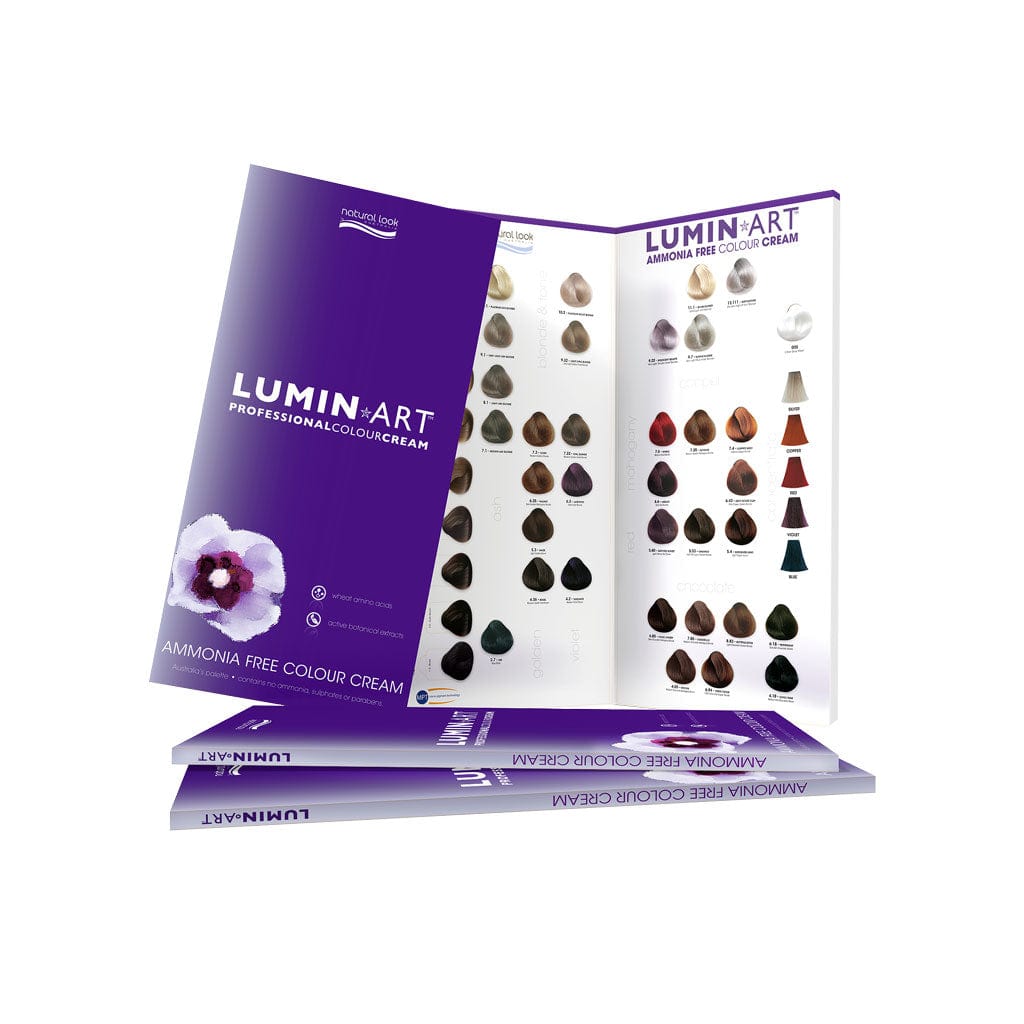 Ammonia Free Colour Chart