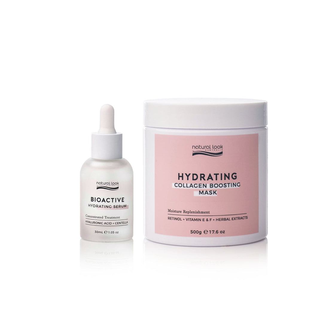 Bioactive Serum & Hydrating Collagen Boosting Mask - Hydrating Duo