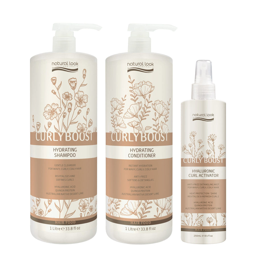 Curly Boost Hair Care Bundle