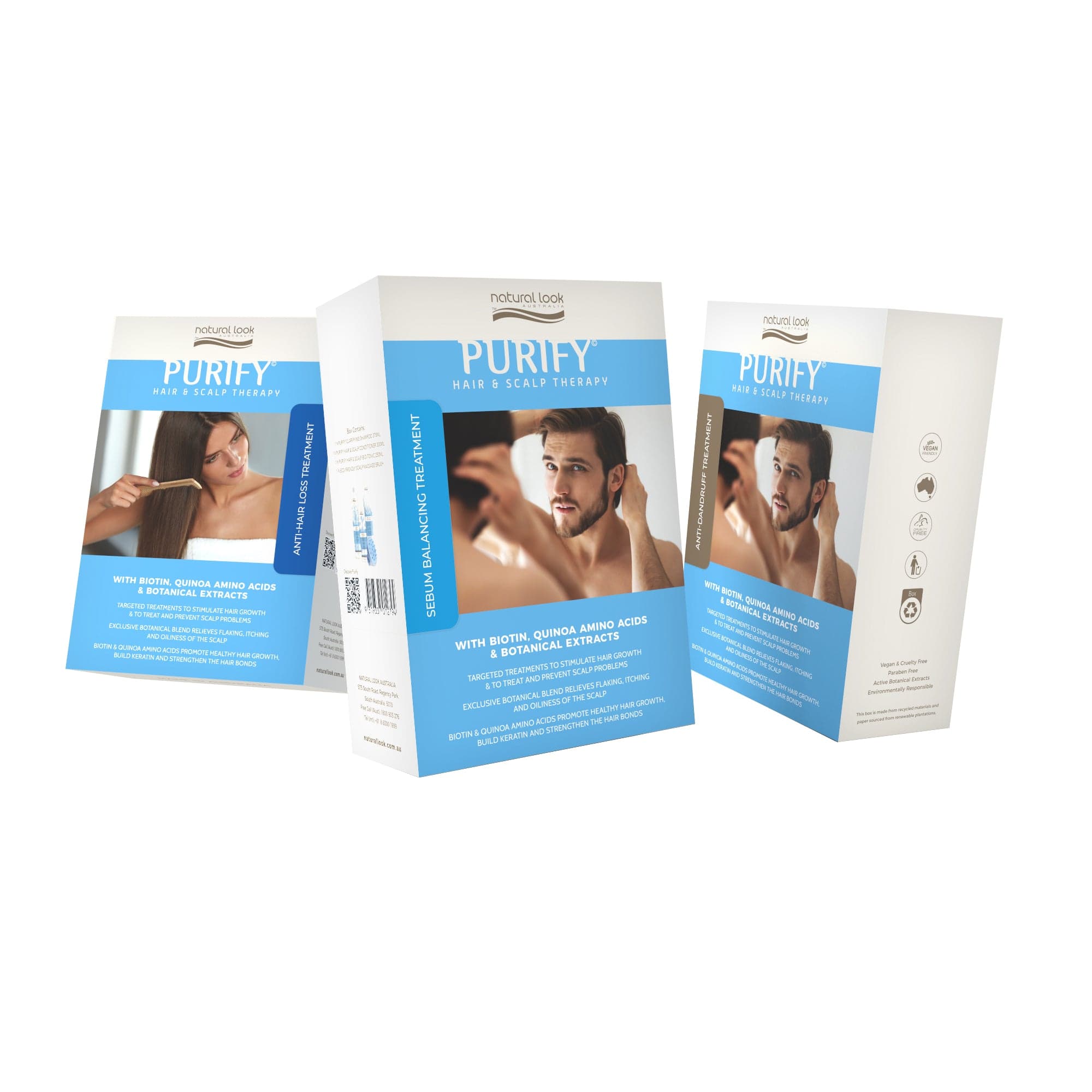 Purify Anti-Dandruff Treatment Bundle – Natural Look Australia