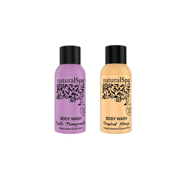 Free Gift | NaturalSpa Travel Gift | Exotic Pomegranate and Tropical Mango Wash