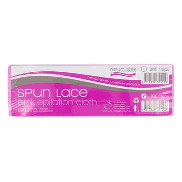 Spun Lace Pink Epilation Cloth