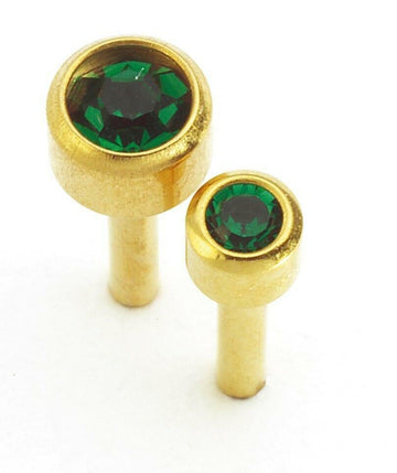May (Emerald) Birthstone Earrings