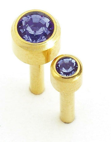 September (Sapphire) Birthstone Earrings