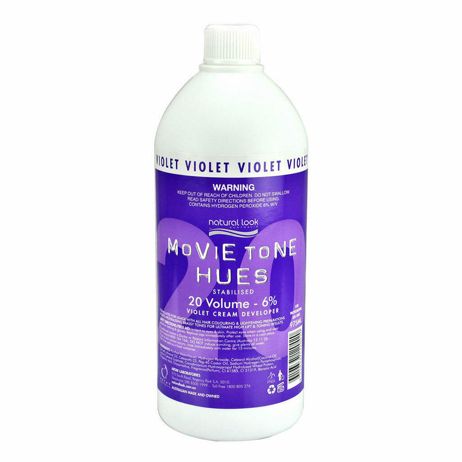 Movie Tone Hues Violet Cream Peroxide 20 vol