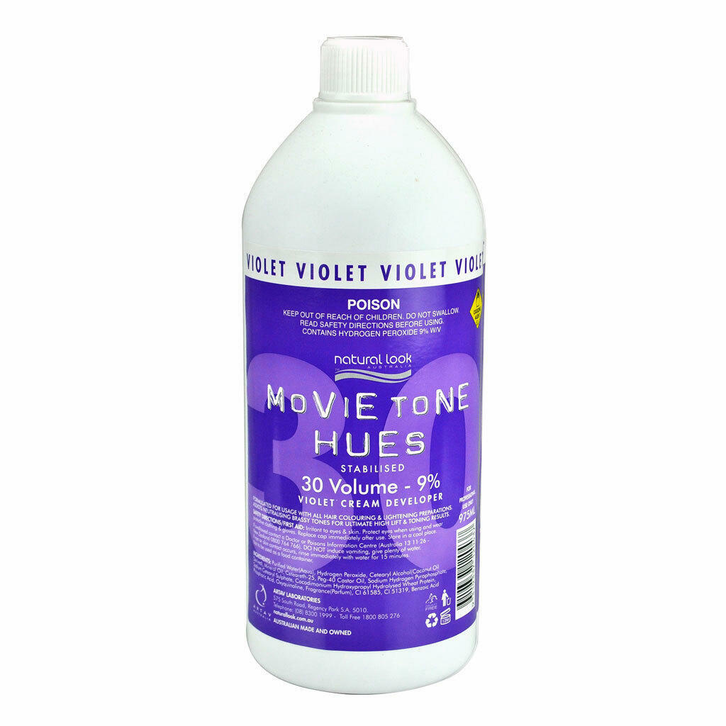 Movie Tone Hues Violet Cream Peroxide 30 vol