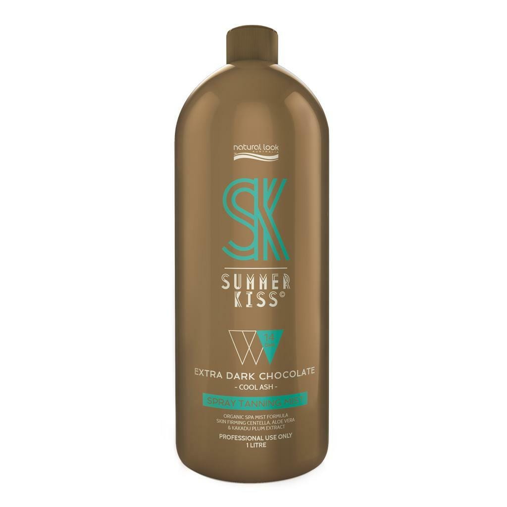 Summer Kiss Extra Dark Chocolate Spray Tanning Mist 14percent DHA