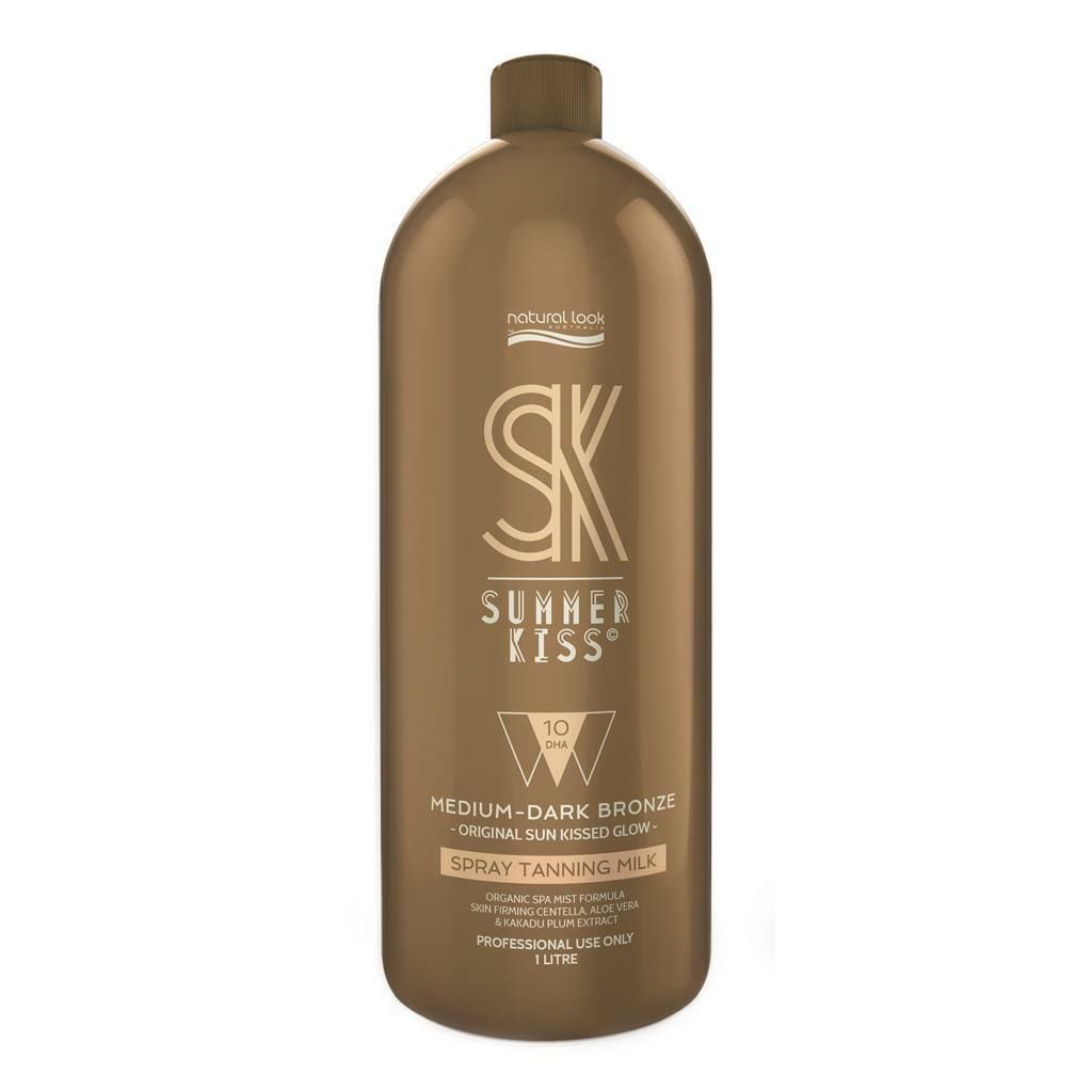 Summer Kiss Medium-Dark Bronze Spray Tanning Milk 10percent DHA