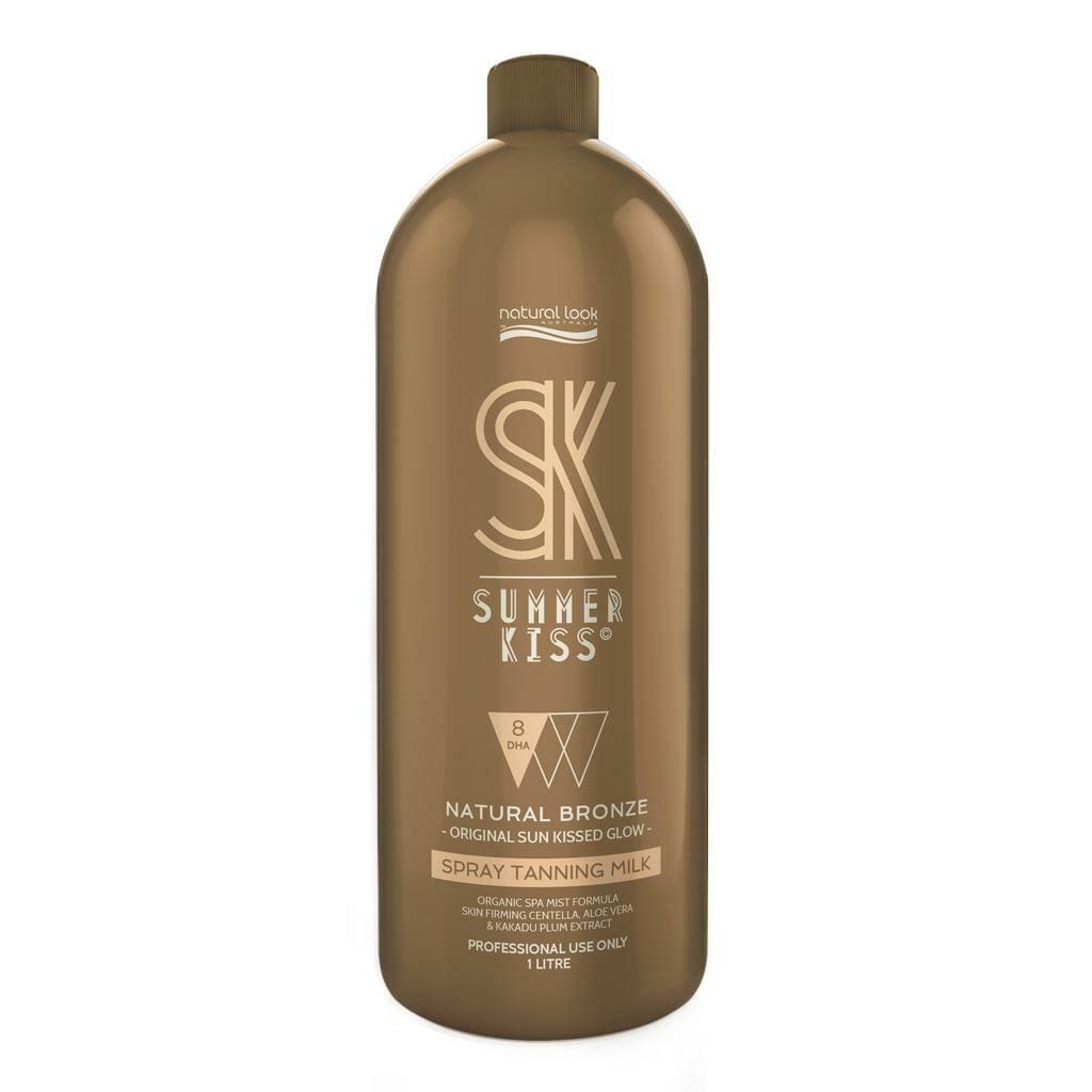 Summer Kiss Natural Bronze Spray Tanning Milk 8percent DHA